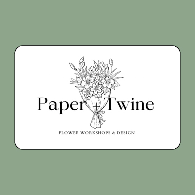 paper + twine gift card